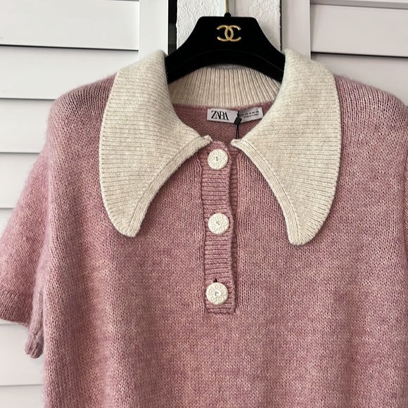 NWT Zara | Knit Short Romper - Picture 6 of 8